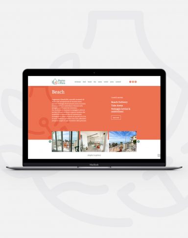 sito di porto del fico visto da macbook